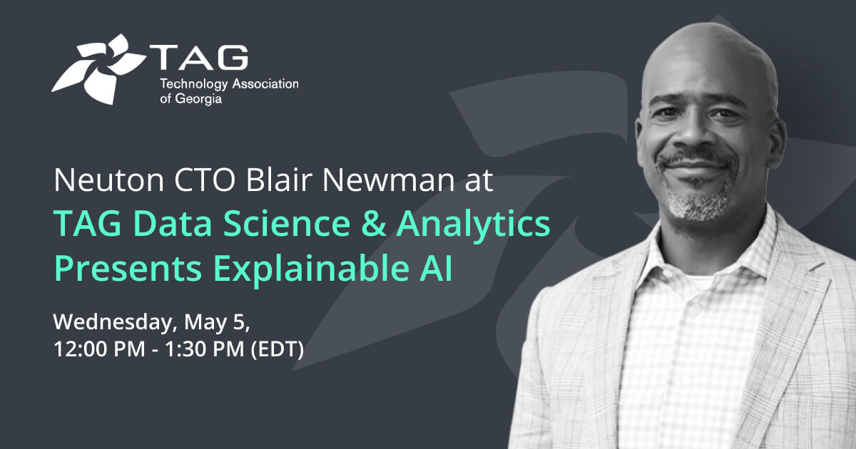 Neuton CTO at TAG Data Science & Analytics Presents Explainable AI