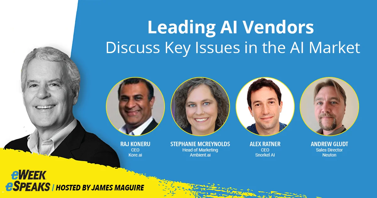 Leading AI Vendors Discuss Key Issues in the AI Market