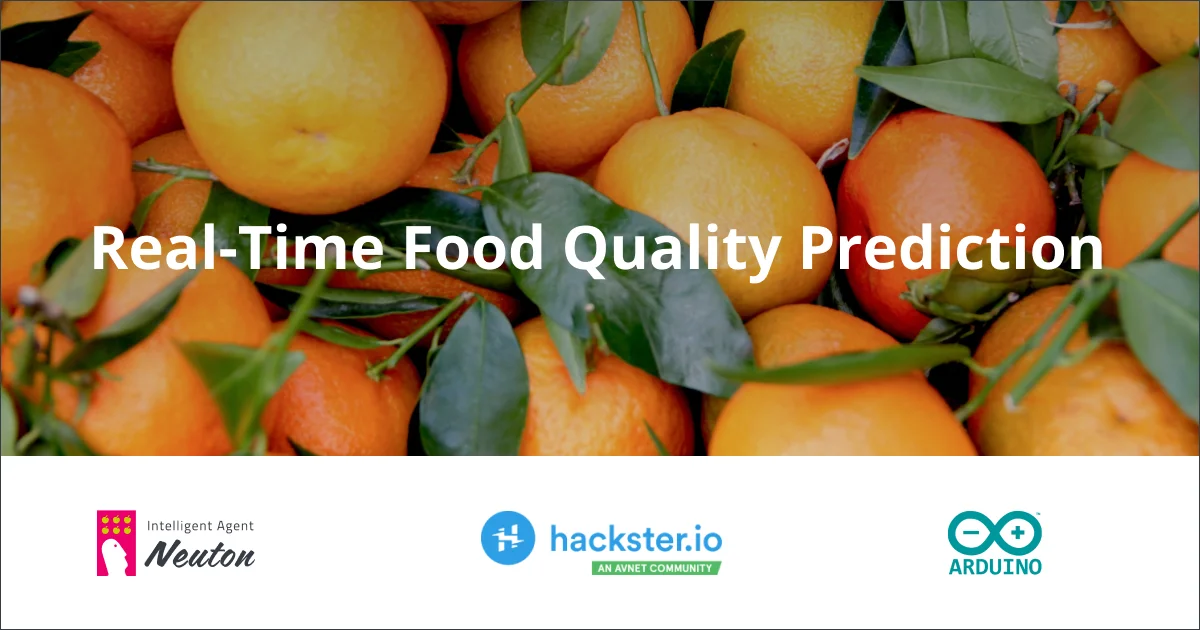 Real-time Prediction of Food Quality with TinyML