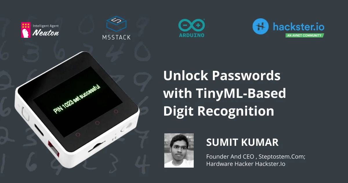 Unlock Passwords with TinyML-based Digit Recognition