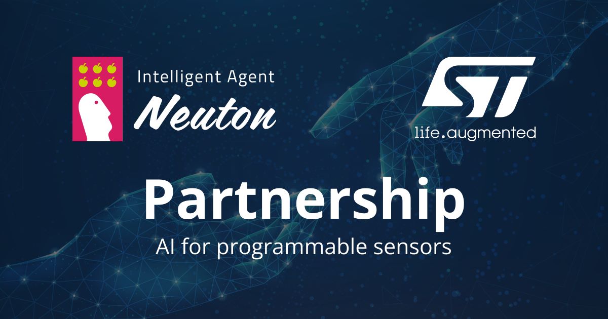 Neuton.AI is now an official partner of STMicroelectronics
