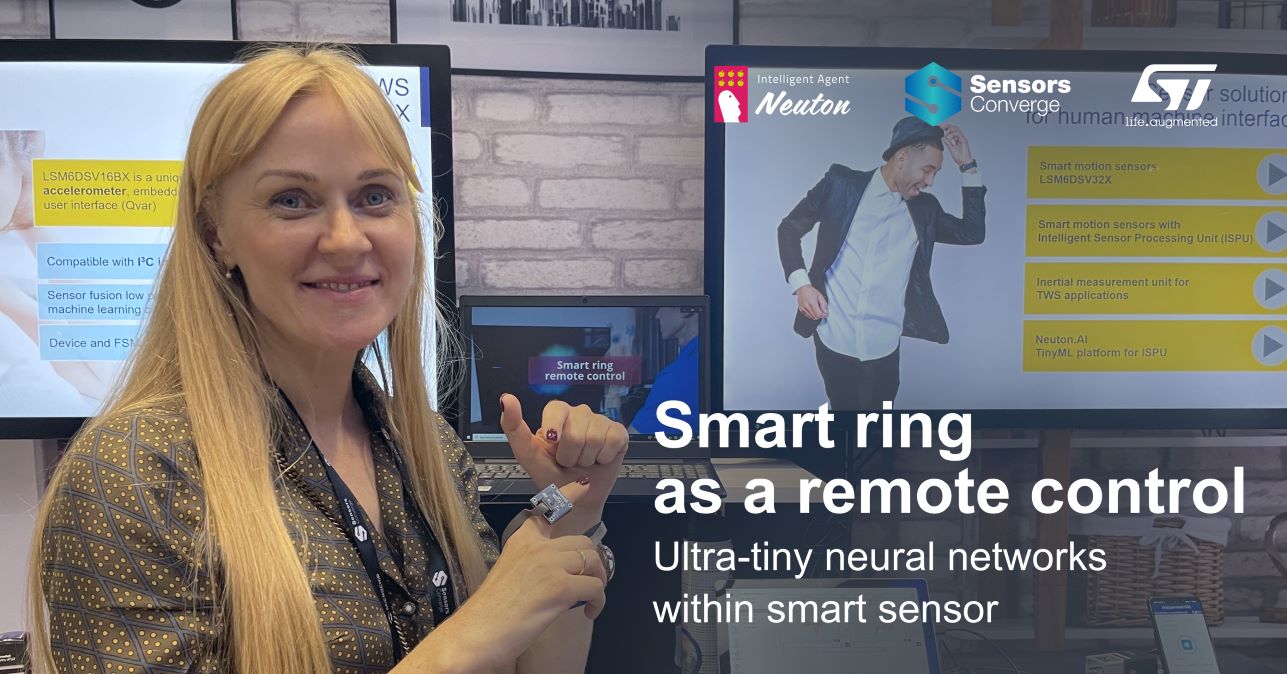 Innovative In-Sensor AI Solutions Take Center Stage at Sensors Converge 24 Event